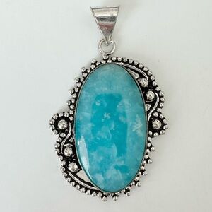 Larimar pendant